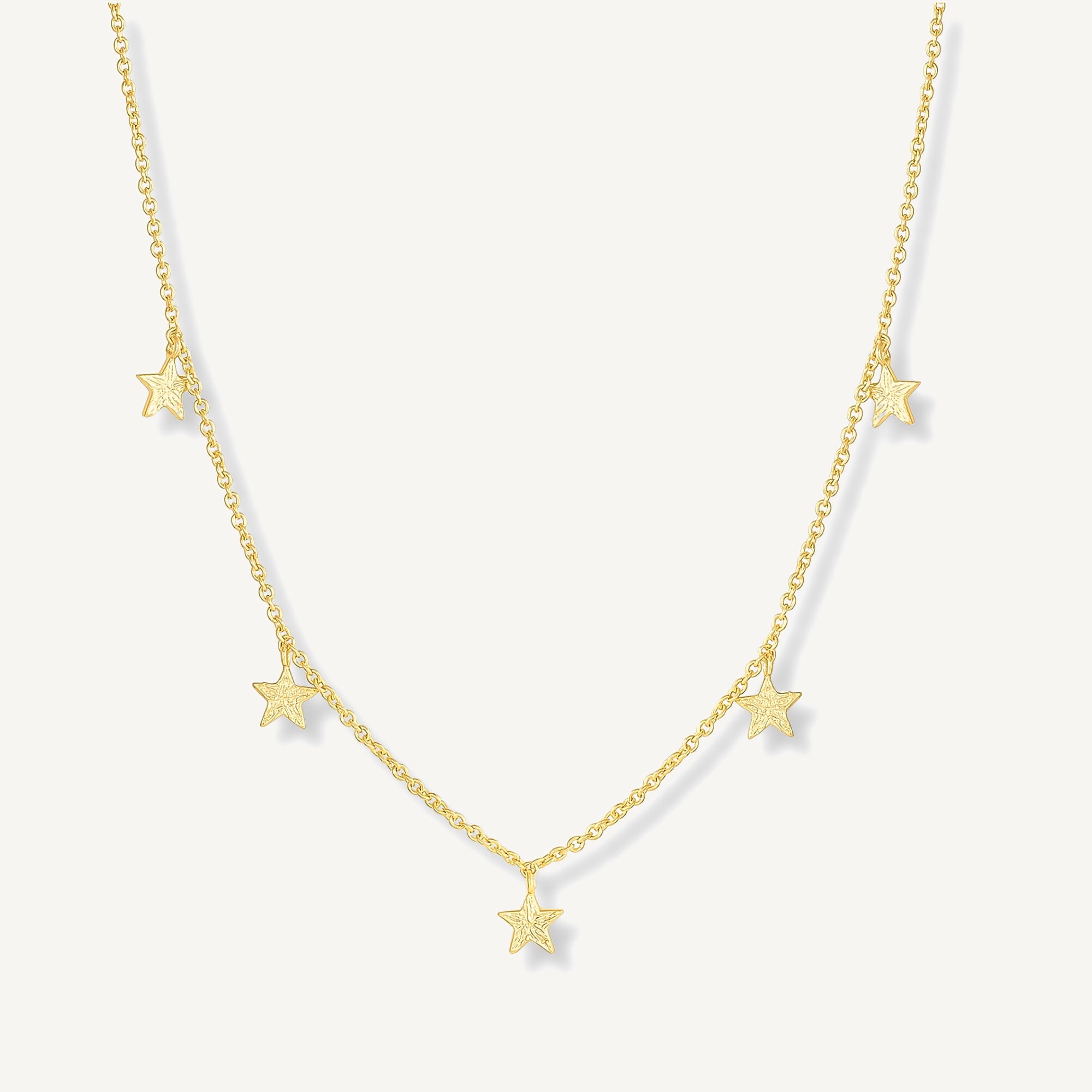 Collar super star enchapado en oro 18K de AMBAR Joyería Fina