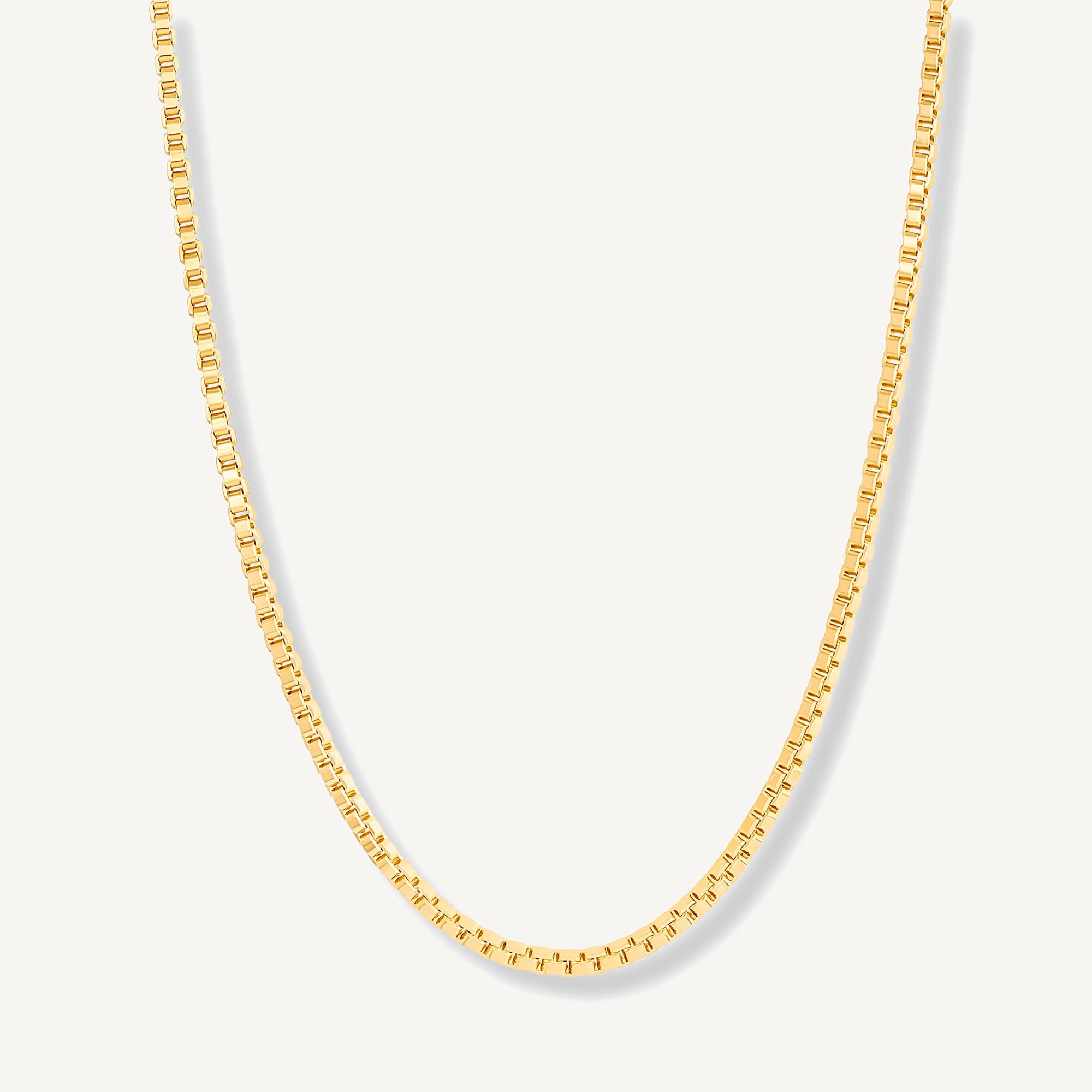 Collar bodhi veneciana enchapado en Oro 18k de AMBAR Joyería Fina