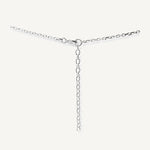 Collar Mariposa Bis con extension de plata 925 de AMBAR Joyería Fina