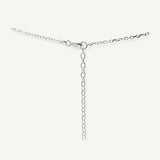 Collar Mariposa Bis con extension de plata 925 de AMBAR Joyería Fina