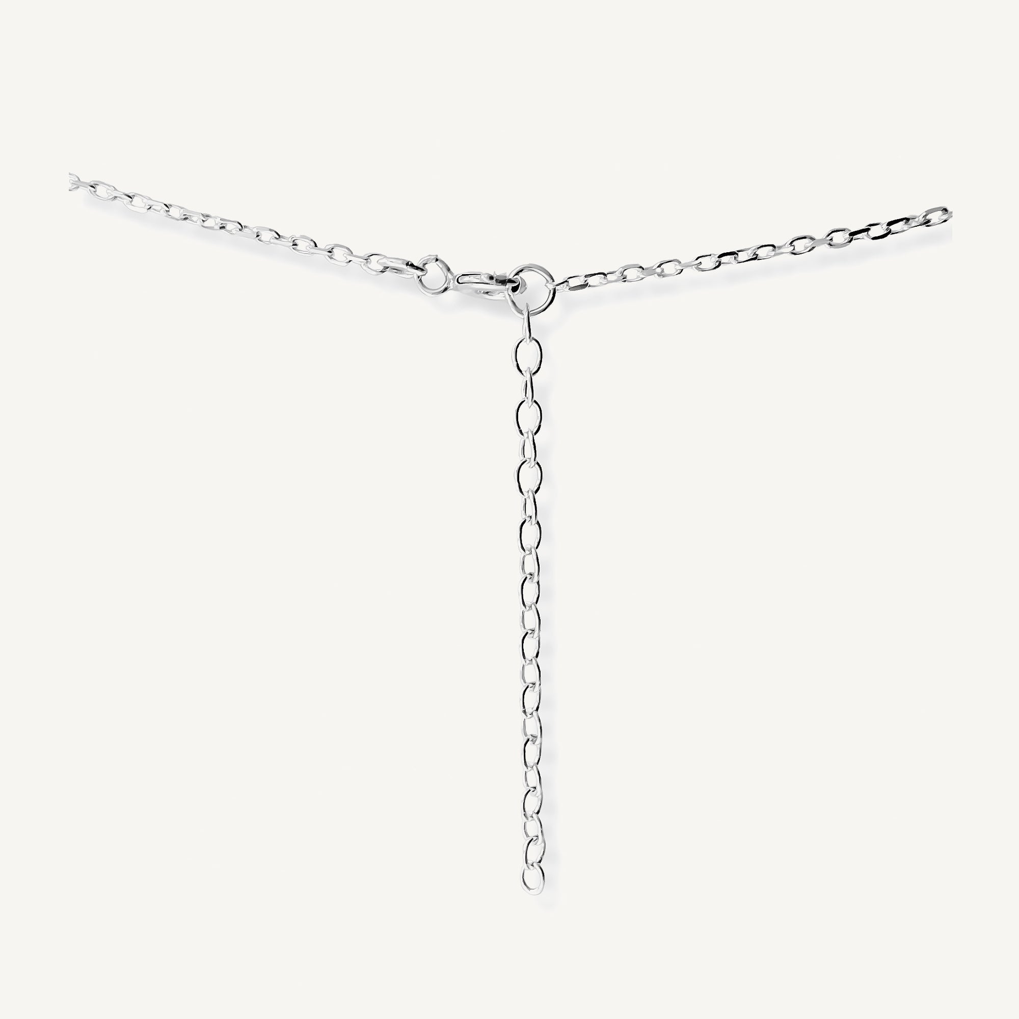 Collar Mariposa Bis con extension de plata 925 de AMBAR Joyería Fina