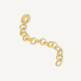 Extension de cadena con broche bisagra enchapado en Oro 18k de AMBAR Joyería Fina