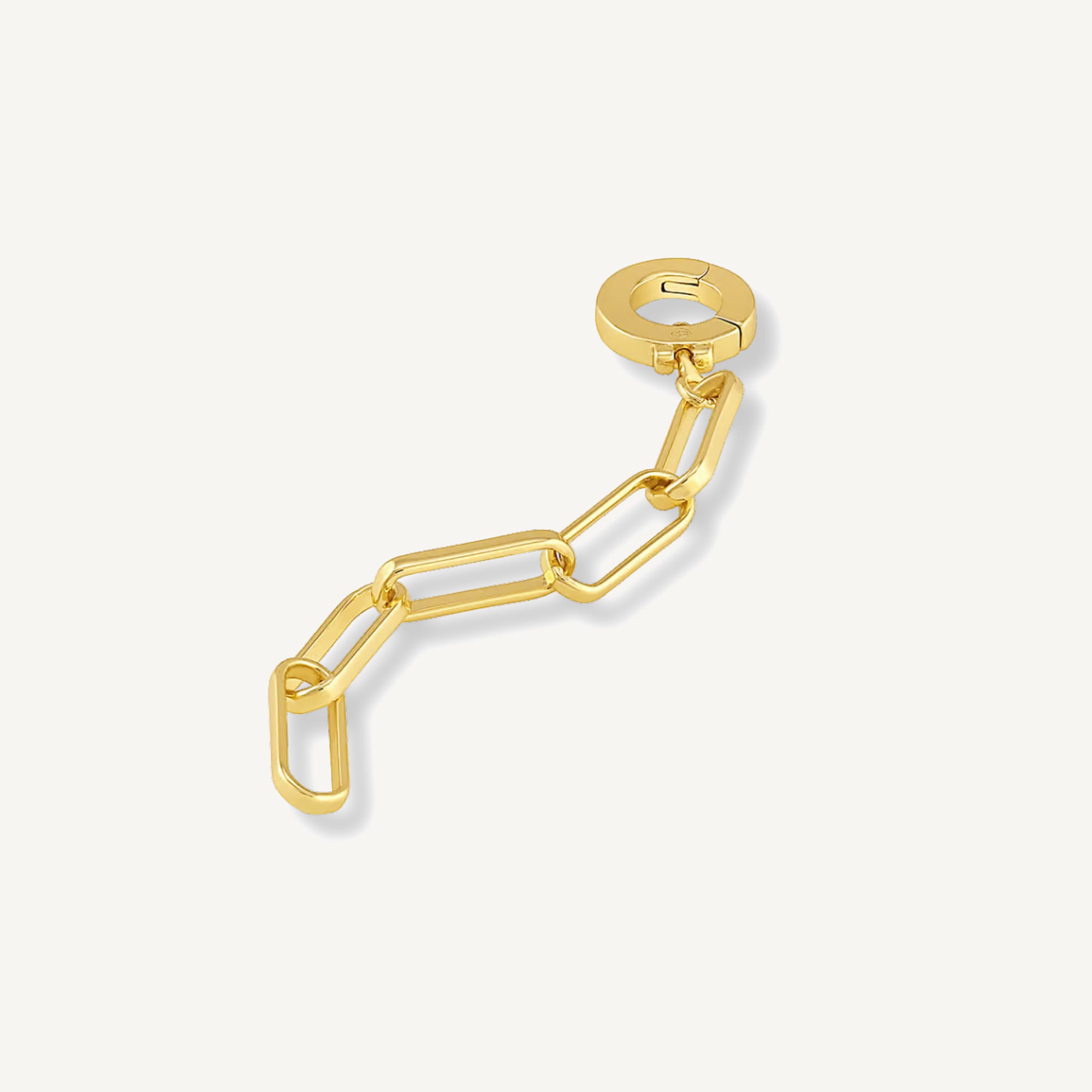 Extension de cadena Clip con Broche Enchapado en Oro 18k de AMBAR Joyería Fina