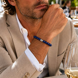 Pulsera de Plata 925 Orión Lapislázuli