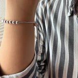 Pulsera Anika Bolitas Plata 925