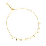 Pulsera mia Mini Trendy enchapado en oro de 18K de AMBAR Joyería Fina