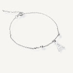 pulsera Inicial A elaborada en plata 925 de AMBAR joyería