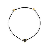 Pulsera Power Stone Geo Proteccion Onix Trendy enchapado en oro de 18K de AMBAR Joyería Fina