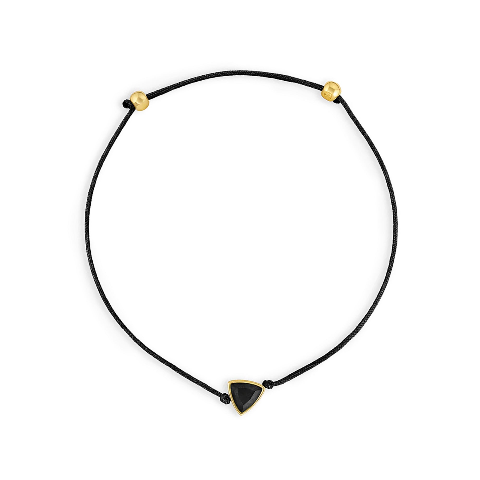 Pulsera Power Stone Geo Proteccion Onix Trendy enchapado en oro de 18K de AMBAR Joyería Fina