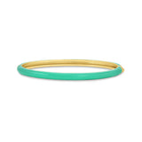 Pulsera Kelly esmaltado amarillo enchapada en oro 18K de AMBAR joyería fina