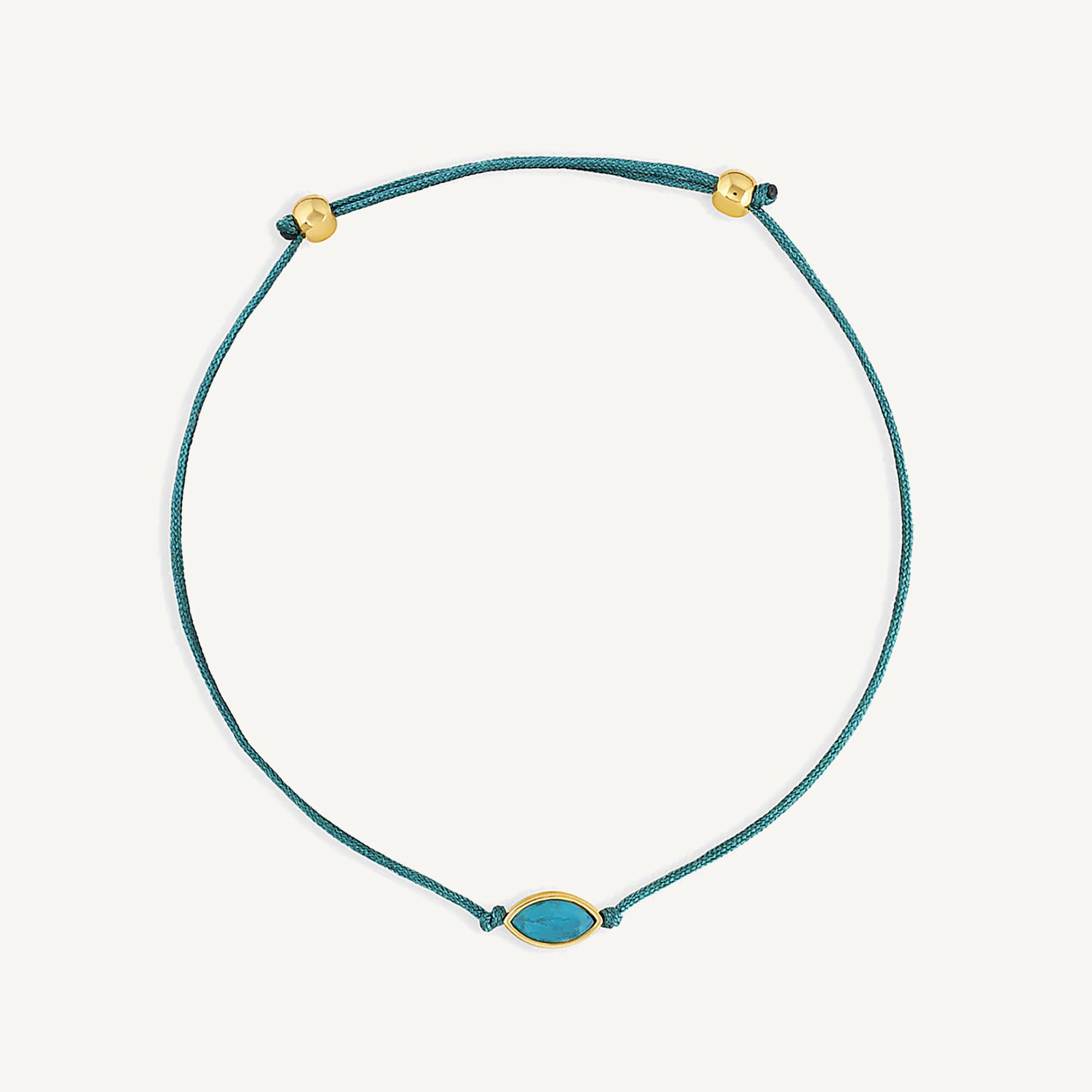 Pulsera Power Stone Geo motivación apatita Trendy enchapado en oro de 18K de AMBAR Joyería Fina