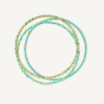 Pulsera Poppy Aventurina enchapada en oro 18K de AMBAR joyería fina