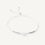 Pulsera estrella de mar con sistema regulable elaborada en plata 925 de AMBAR joyería fina