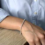 pulsera snake modelo elegante en modelo elaborado en plata 925 para AMBAR joyería