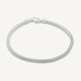 pulsera snake modelo elegante elaborado en plata 925 para AMBAR joyería