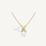 Collar Inicial A Golden